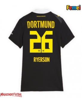 Borussia Dortmund Julian Ryerson #26 Tricou Fotbal Replică 2026-27 Femei Deplasare Borussia Dortmund Julian Ryerson #26 Tricou Fotbal Replică 2026-27 Femei Deplasare